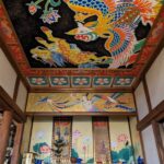 西唱寺内陣余間天井画 (2)