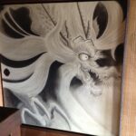 曹洞宗洞水寺本堂襖絵双龍図 (2)