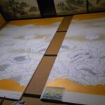 真宗高田派顕正寺内陣余間蓮地図 (4)