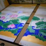 真宗高田派顕正寺内陣余間蓮地図 (3)