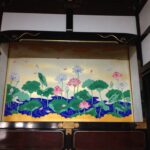 真宗高田派顕正寺内陣余間蓮地図
