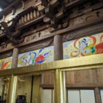 明源寺内陣壁画飛天図 六鳥図 (2)