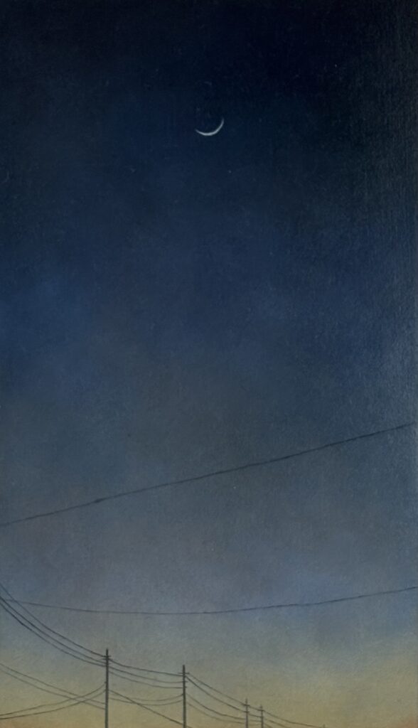 上弦の月