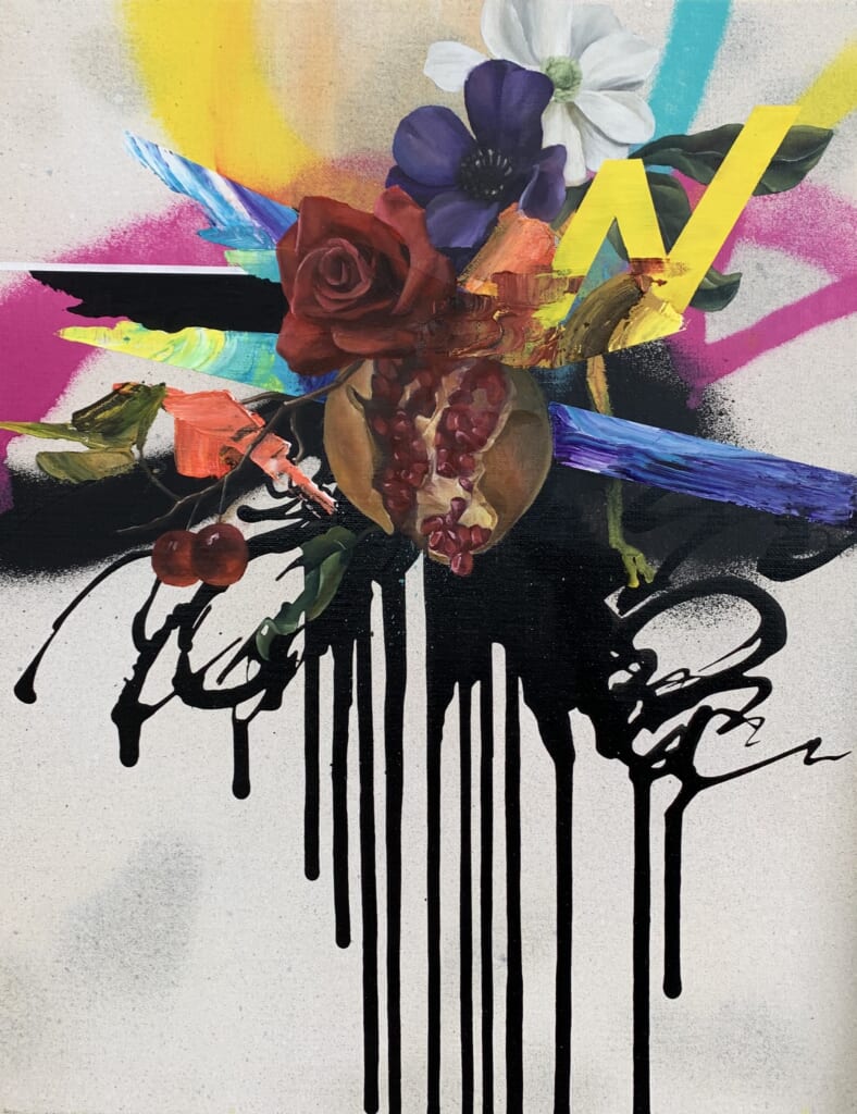 flowers on canvas no.2