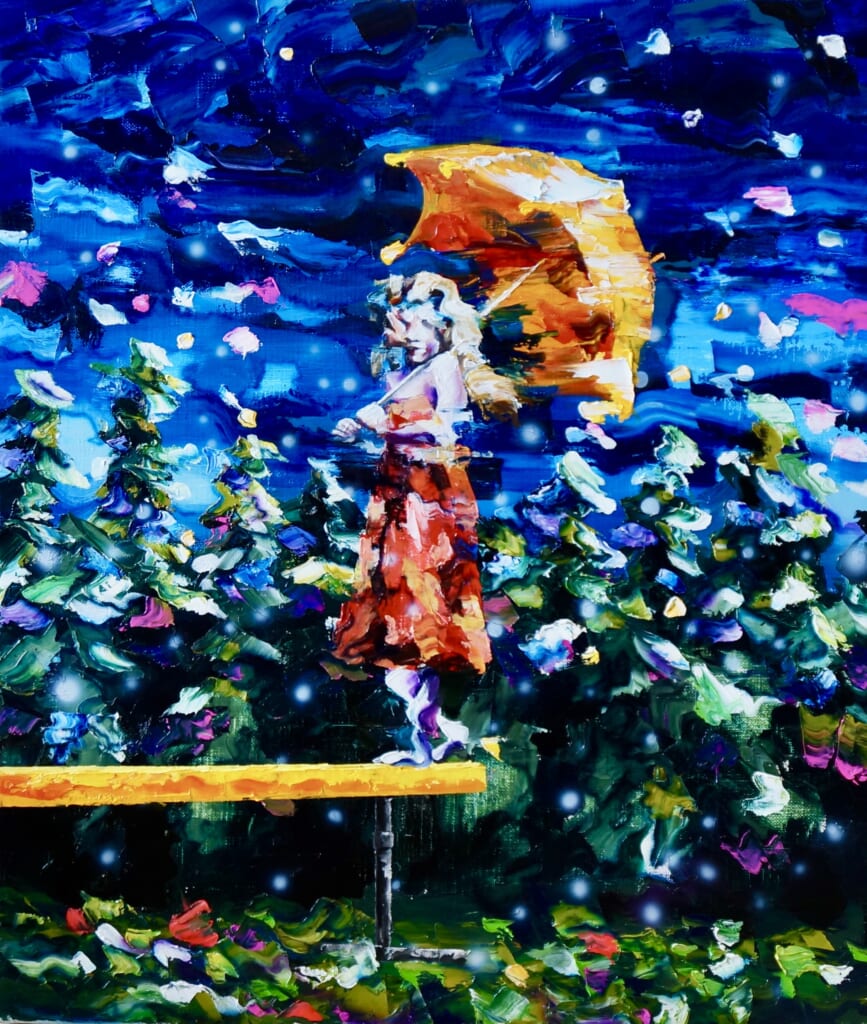 雪降る夜