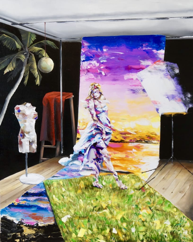 In the studio 2