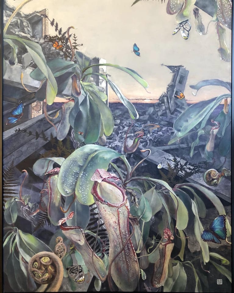 熱帯夢想綵絵食虫草図