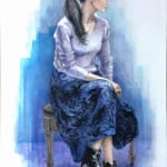 人物画（水彩画）