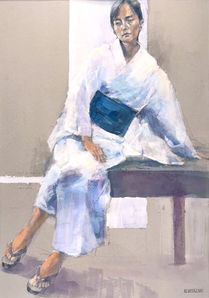 人物画（水彩画） (3)