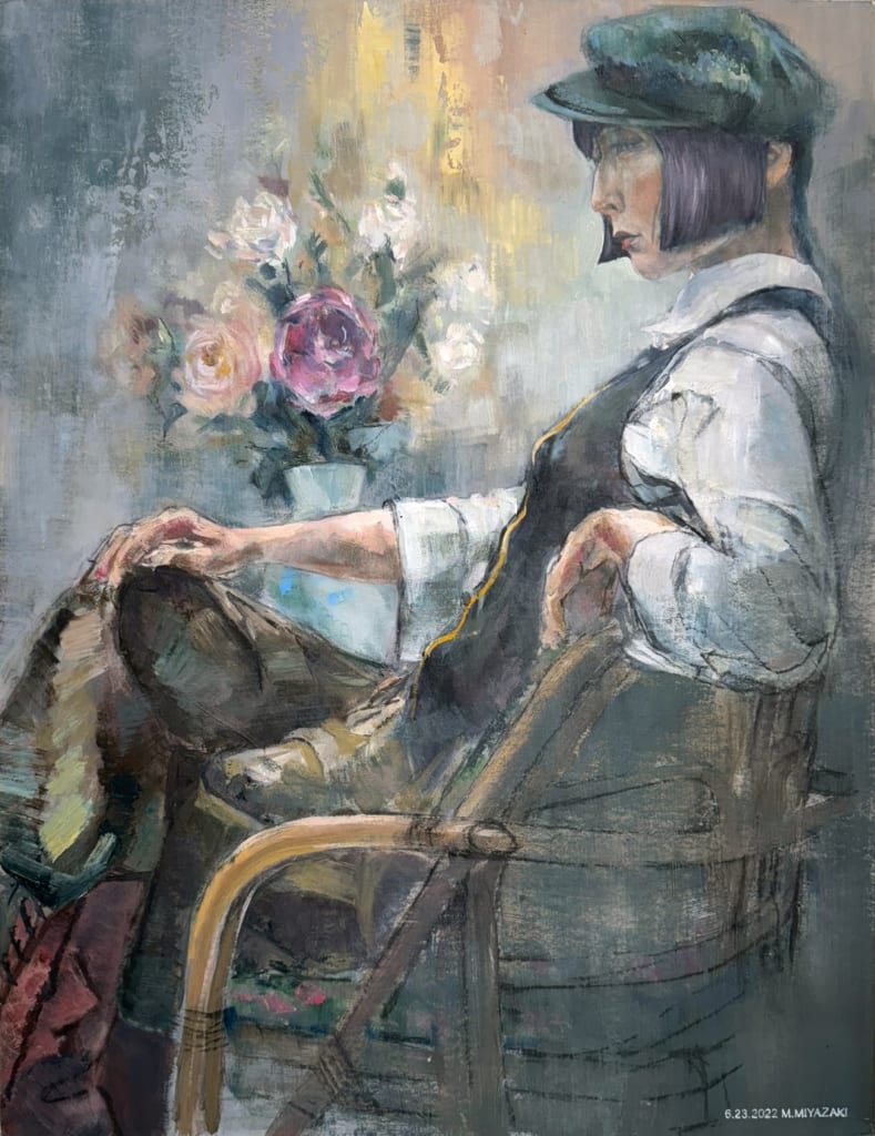 人物画（油彩画） (3)