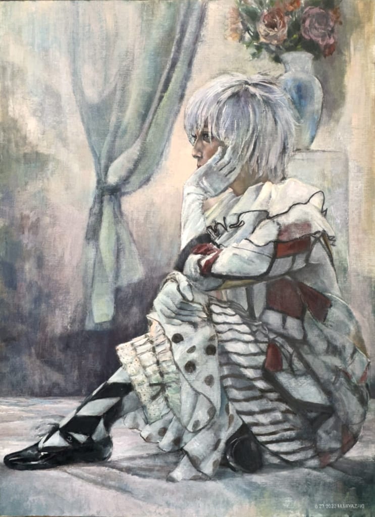 人物画（油彩画） (2)