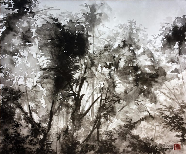 水墨画
