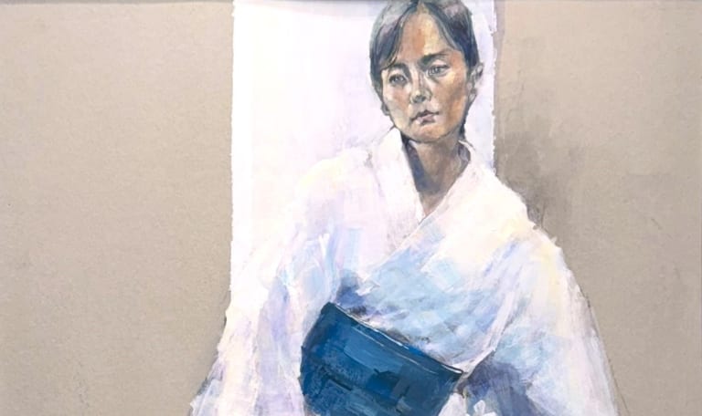 人物画（水彩画）