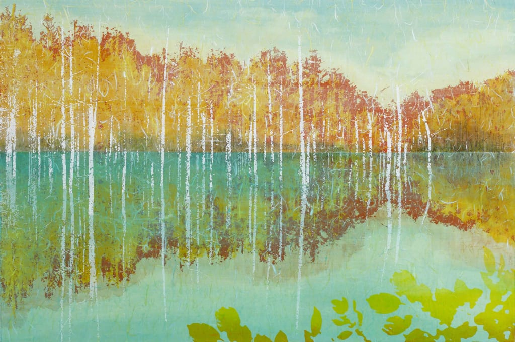 blue pond　(size : M30) (2)