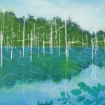 blue pond