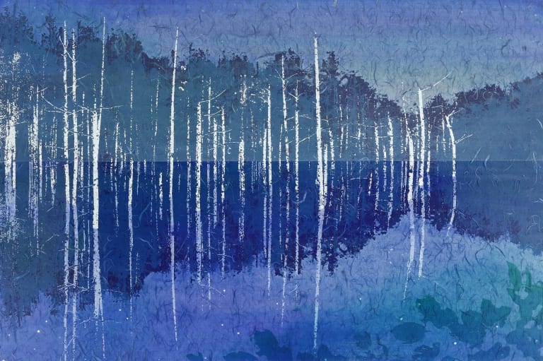 blue pond　(size : M30)