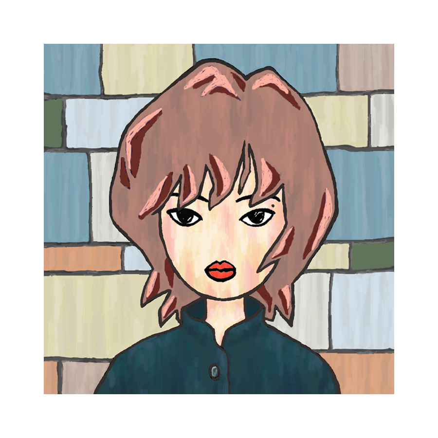 A girl with discord type 6