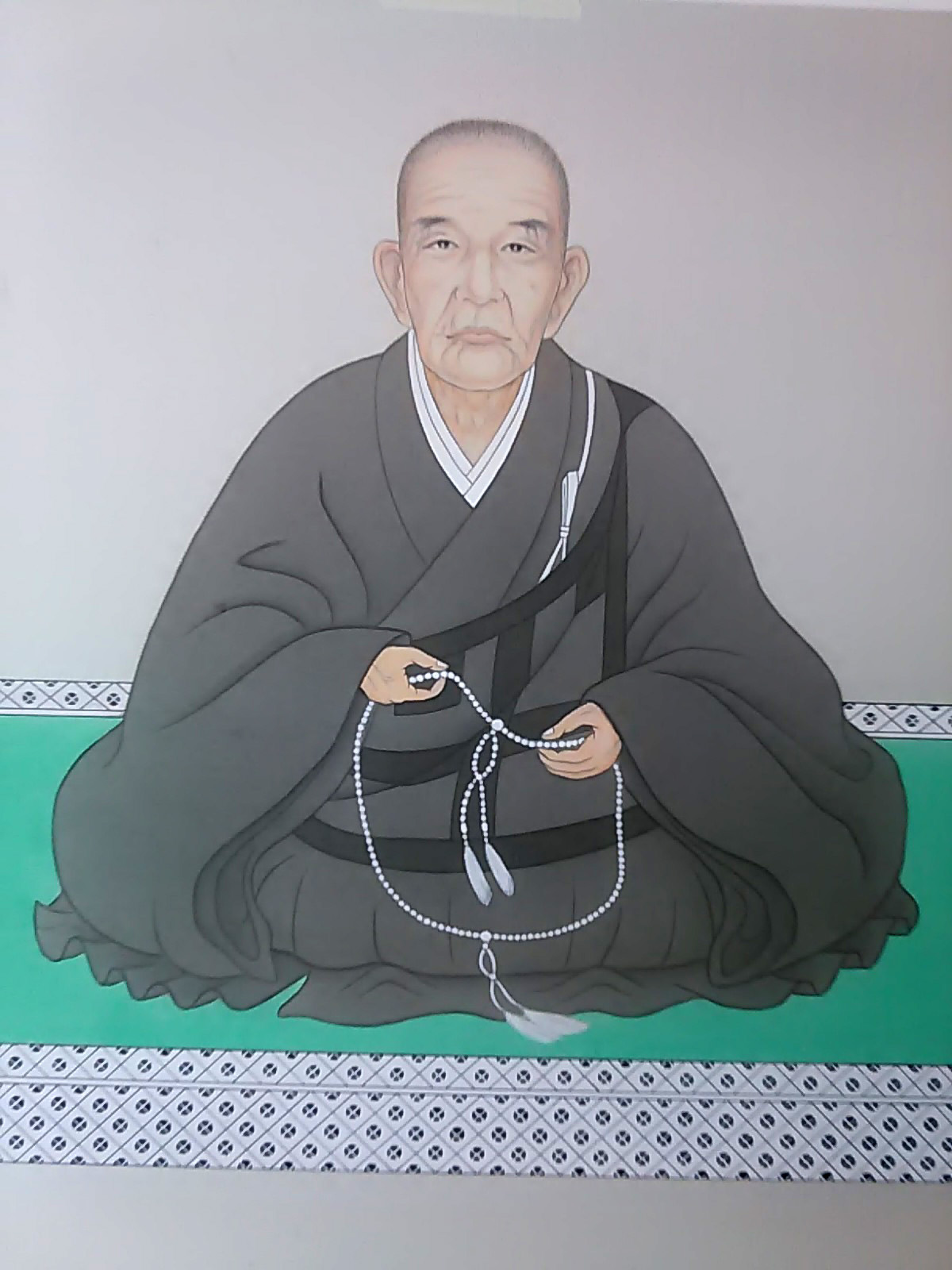 頂相 肖像画 | Work | 絵画工房 図南鵬翼 tonanhouyoku