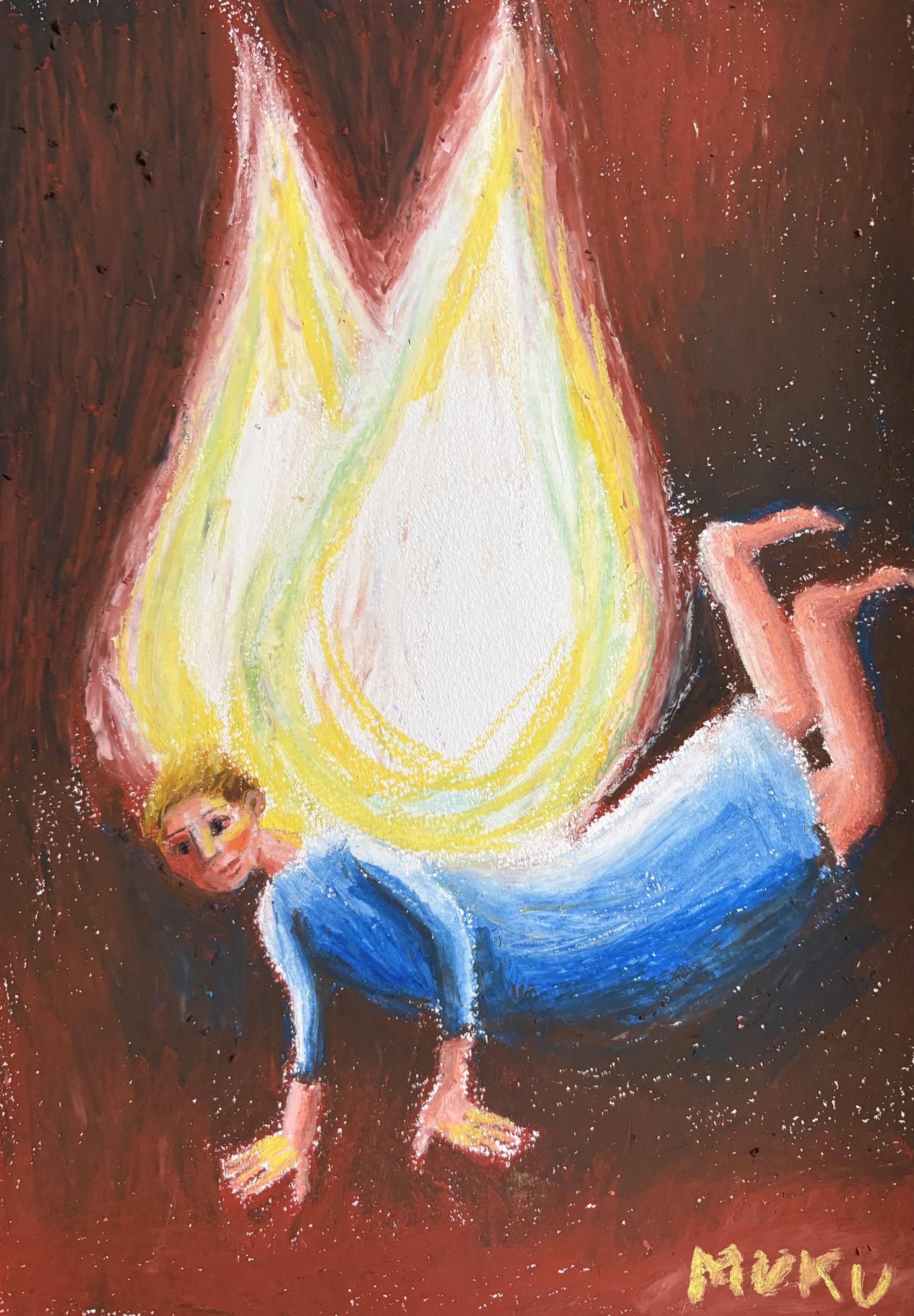 絶望の中の希望 | Work | ナイーブアート＆スピリチュアルアート｜伊藤